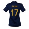 Frankrike William Saliba #17 Hjemmedrakt Kvinner VM 2022 Kortermet